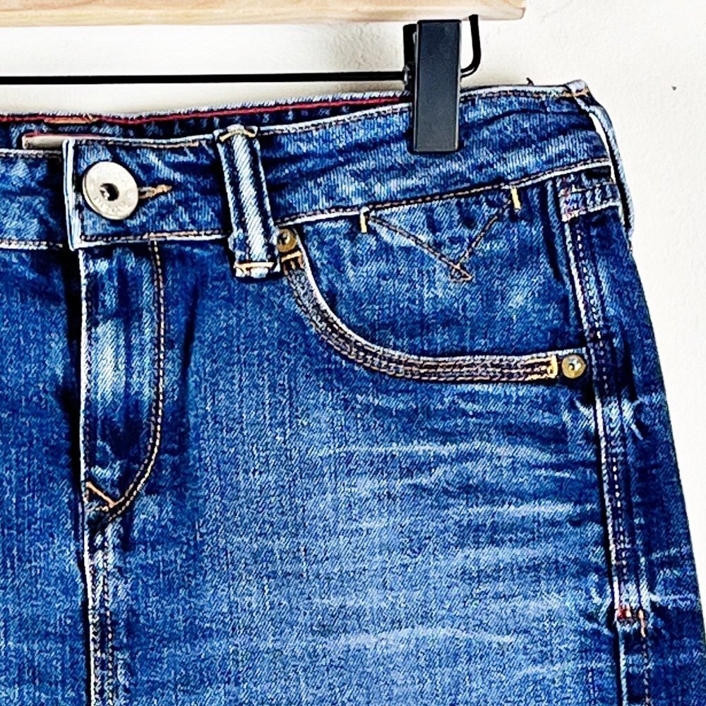 2/$20 Tommy Hilfiger Jean Skirt Medium - Picture 4 of 5